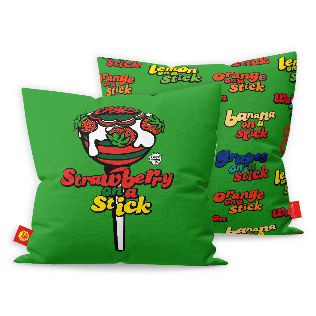 Chupa Chups Strawberry on a Stick Cushion