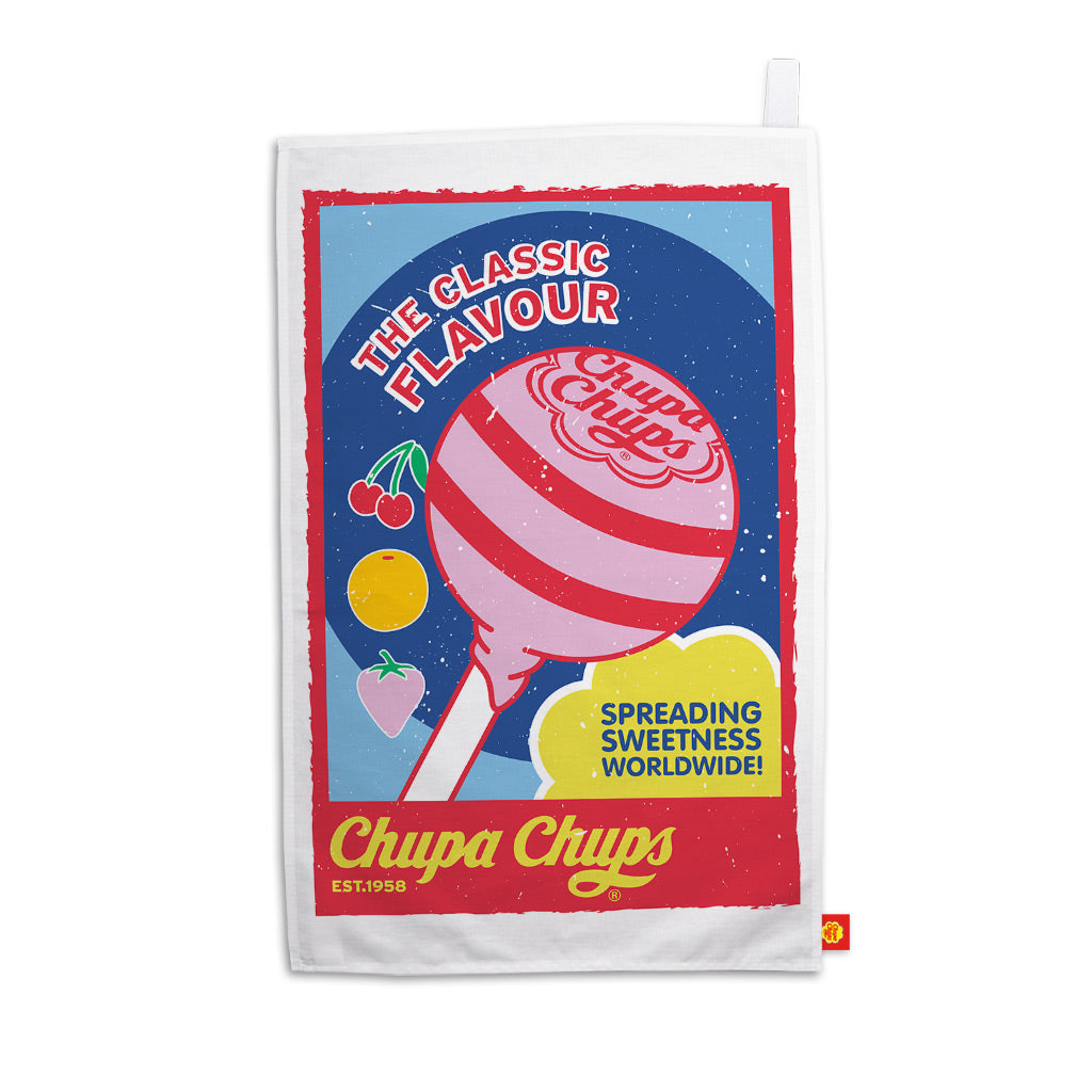 Chupa Chups The Classic Flavour Tea Towel