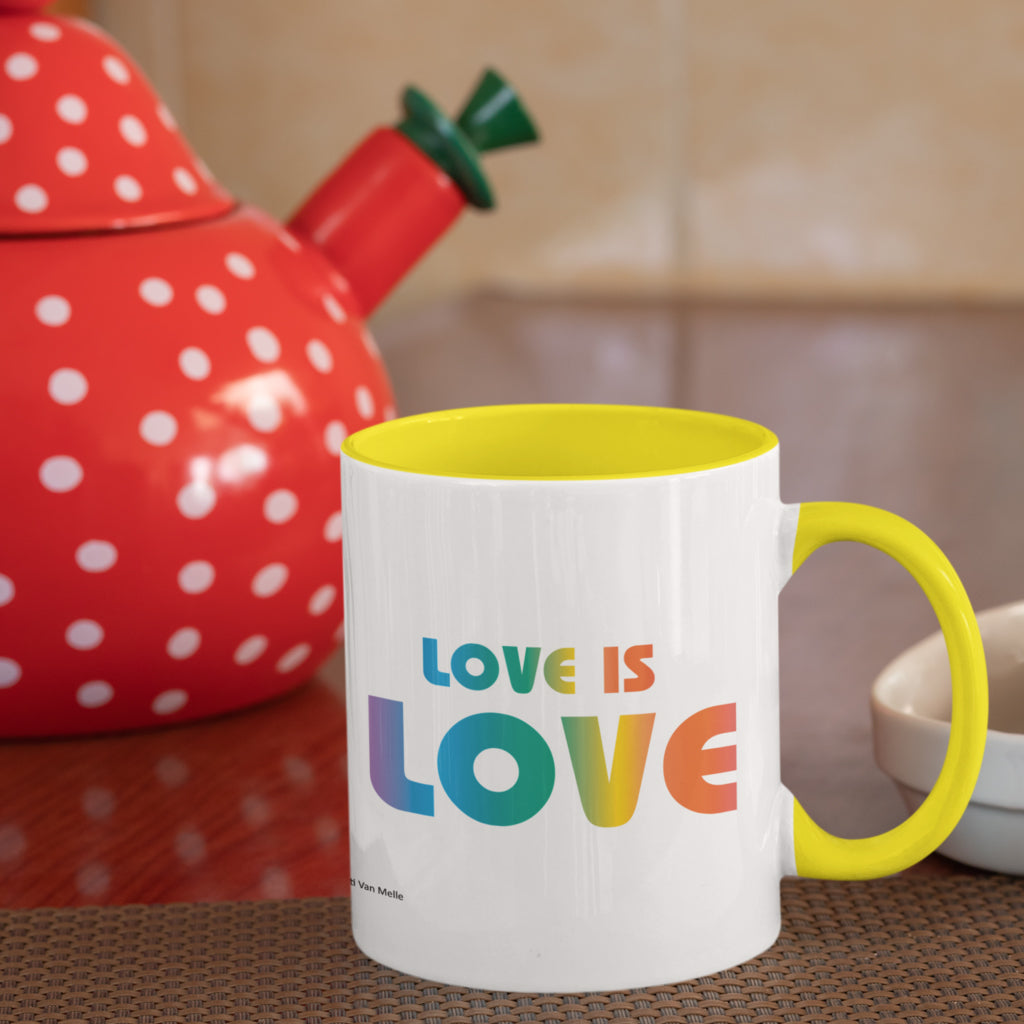 Chupa Chups Rainbow Logo / Love is Love Coloured Mug