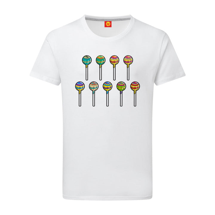 Chupa Chups Lollipop Line Up T-Shirt