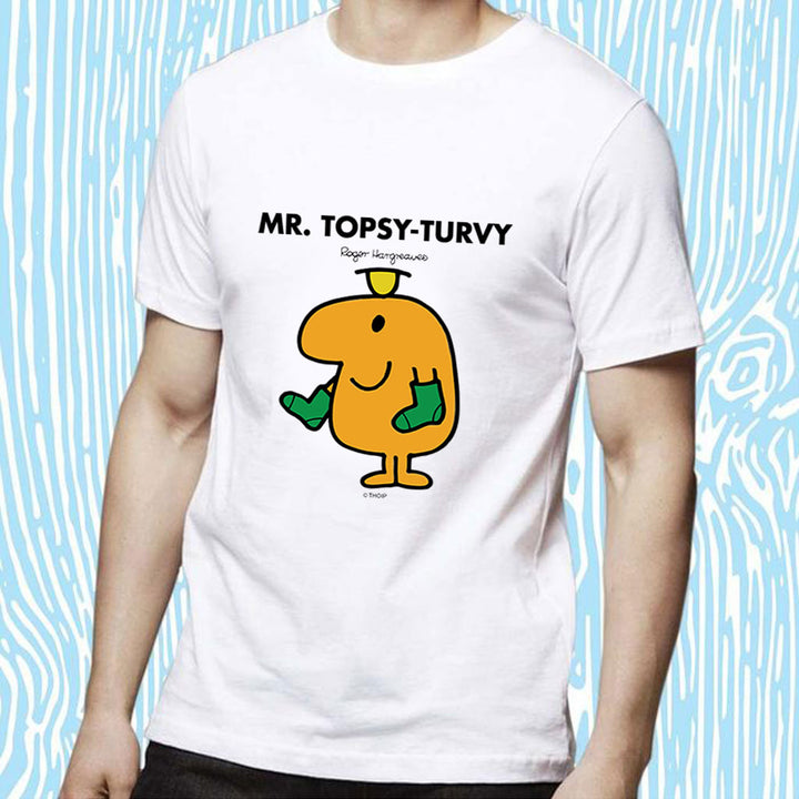 MR. TOPSY-TURVY T-SHIRT