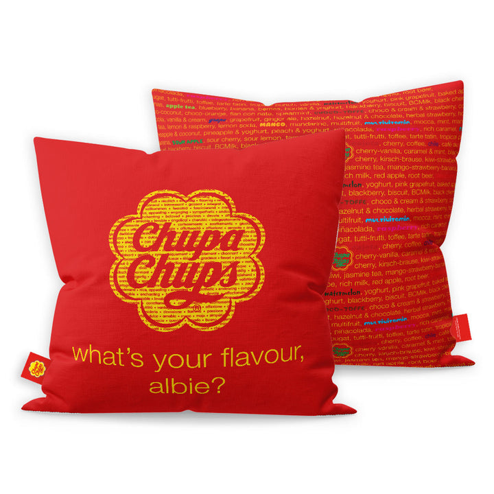 Chupa Chups Personalised What's Your Flavour? Cushion