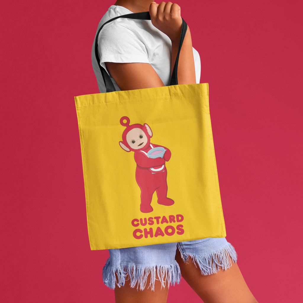 Custard Chaos Tote Bag