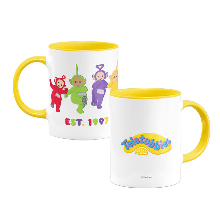 Est. 1997 - Teletubby pose Coloured Mug