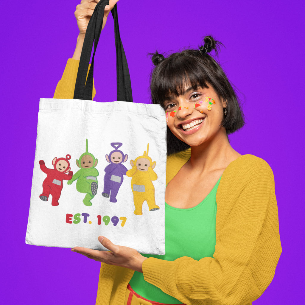 Est. 1997 - Teletubby pose Tote Bag