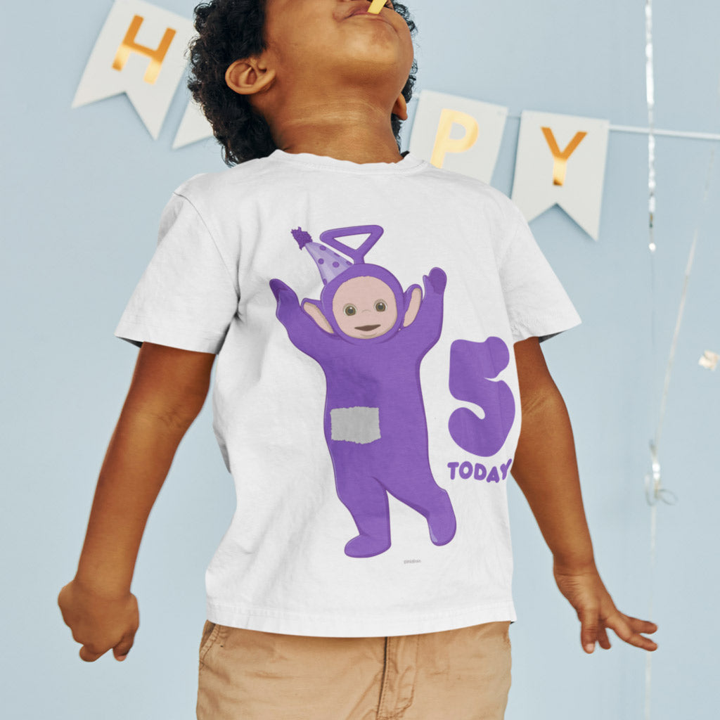 Tinky Winky 5 Today T-Shirt