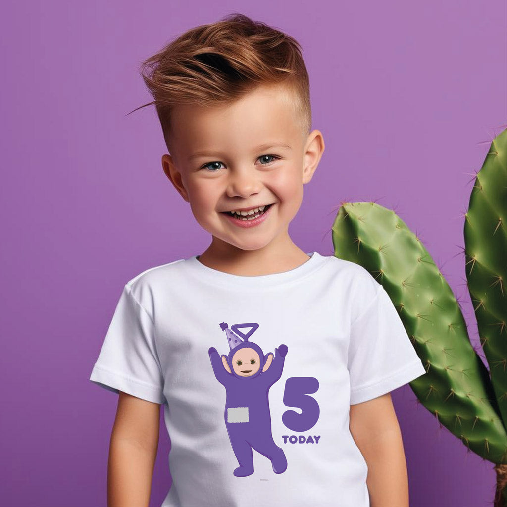 Tinky Winky 5 Today T-Shirt