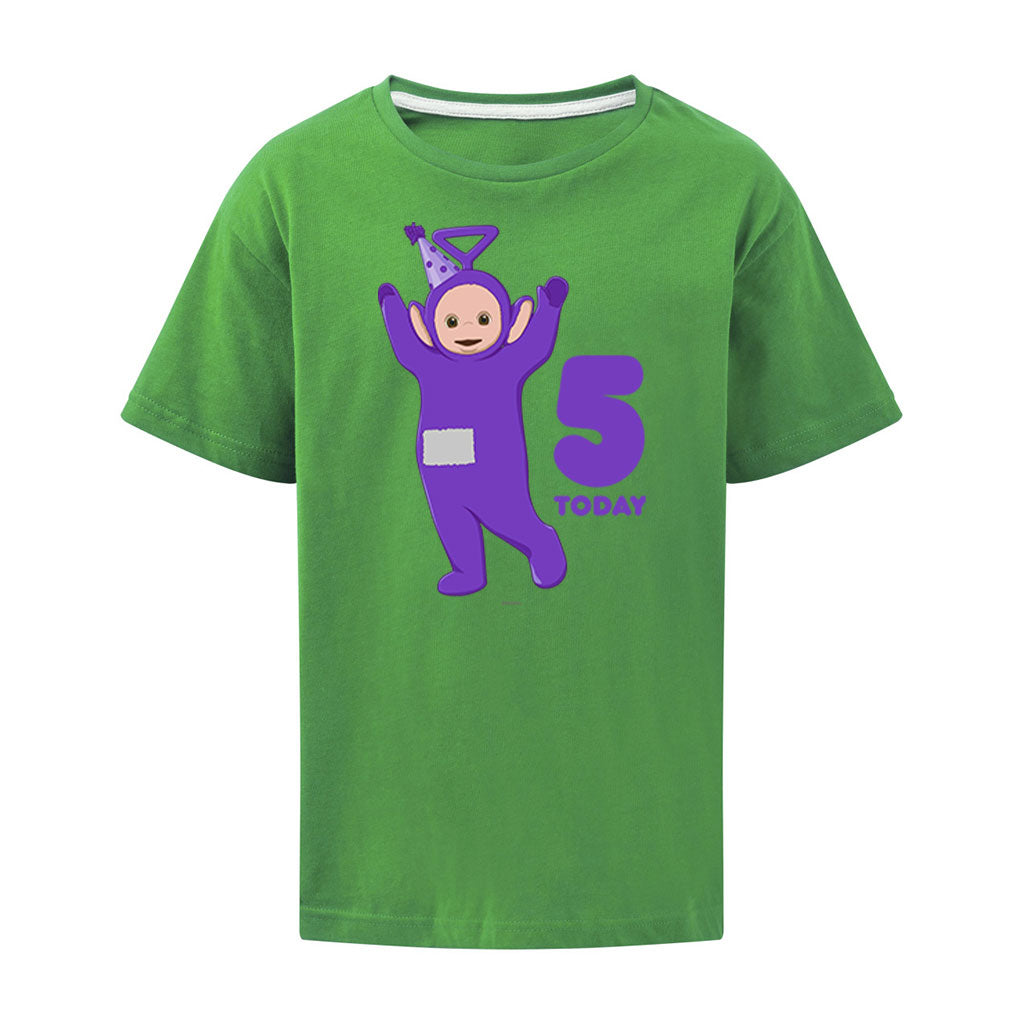 Tinky Winky 5 Today T-Shirt