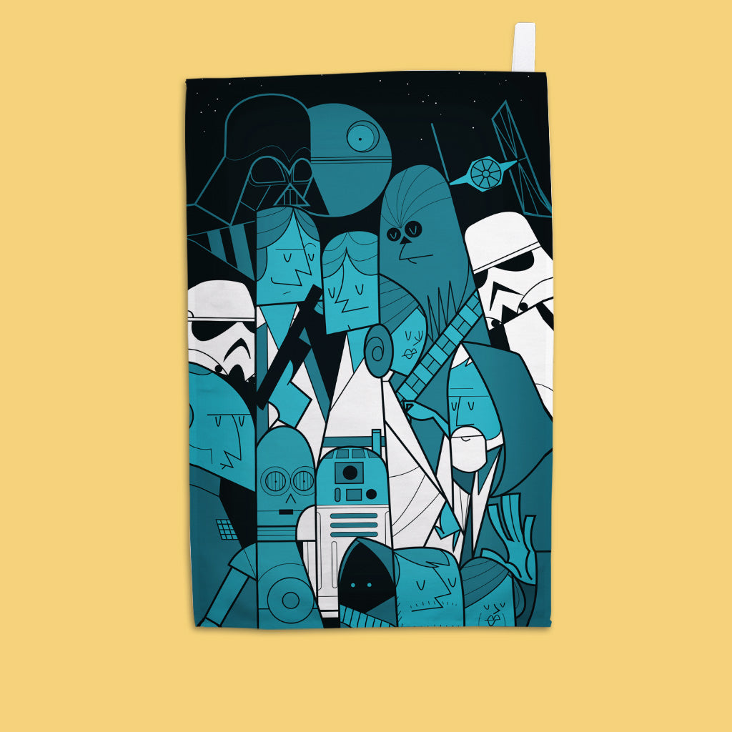 Star Wars - All characters Tea Towel