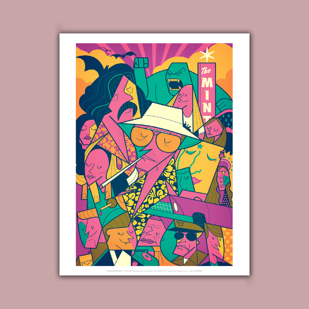 Fear and Loathing in Las Vegas Art Print