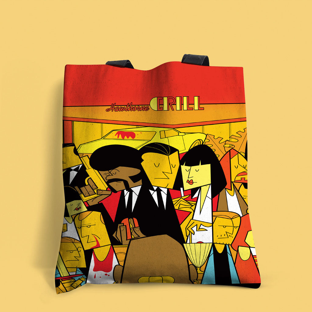 Pulp Fiction Edge-to-Edge Tote Bag