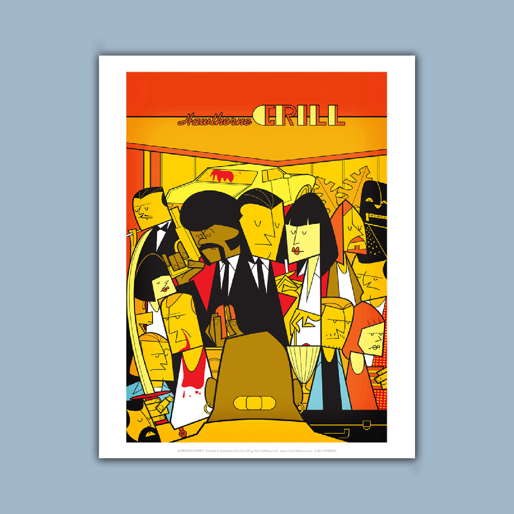 Pulp Fiction Art Print