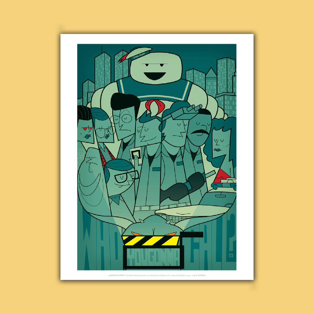 Ghostbusters  Art Print