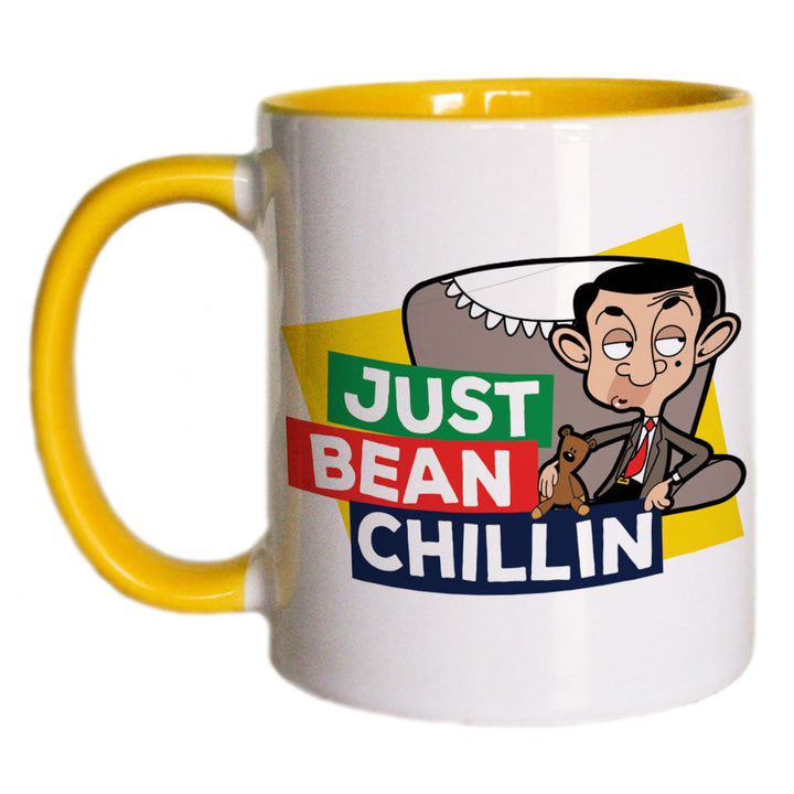 Just Bean Chillin Coloured Insert Mug