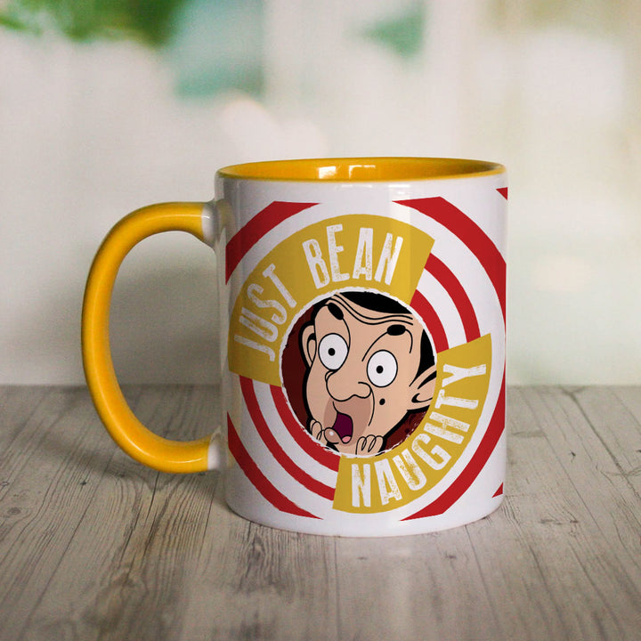 Just Bean Naughty Coloured insert mug (Lifestyle)