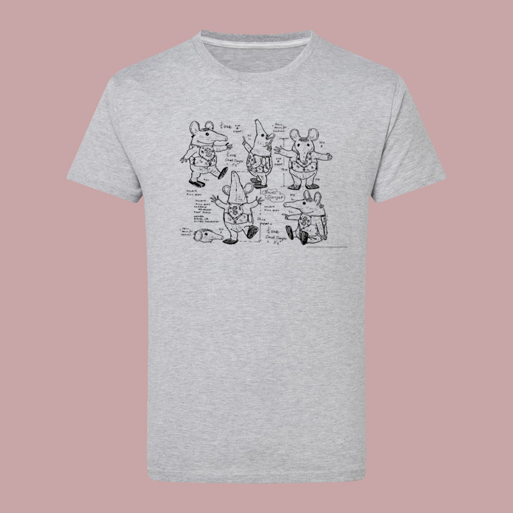 Clangers Sketch Art Small Clanger T-Shirt