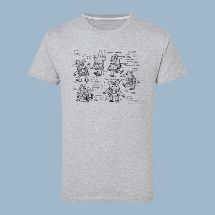 Clangers Sketch Art Tiny Clanger T-Shirt