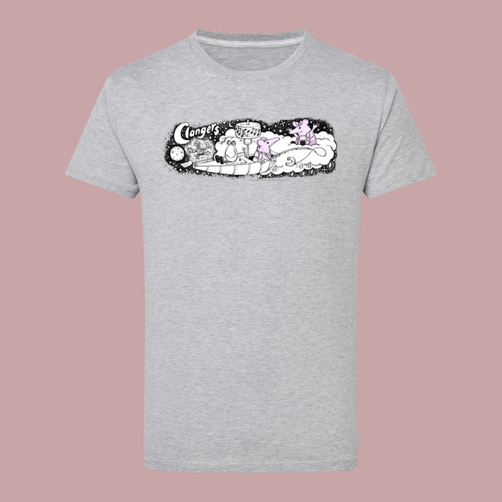 Clangers Sketch Art Space T-Shirt