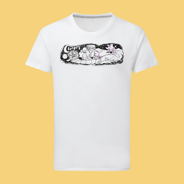 Clangers Sketch Art Space T-Shirt