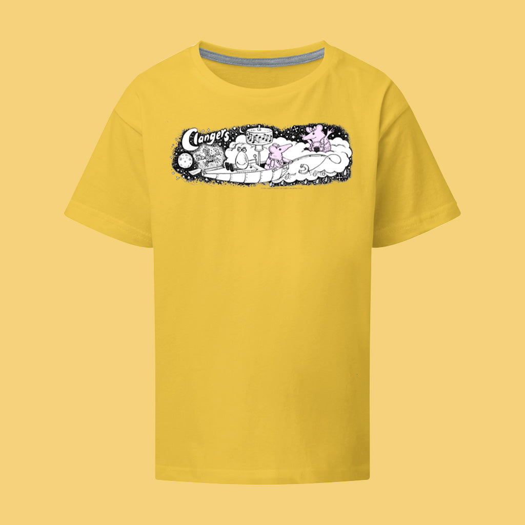 Clangers Sketch Art Space T-Shirt