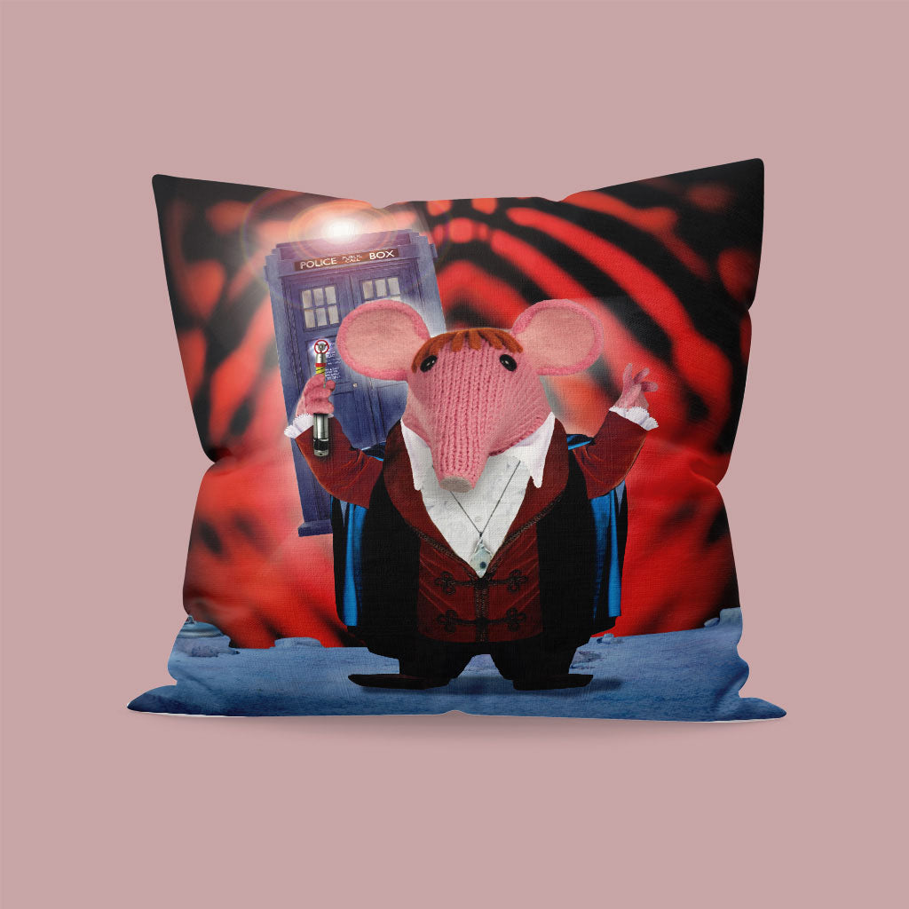 DoppelClangers - Third Doctor Cushion