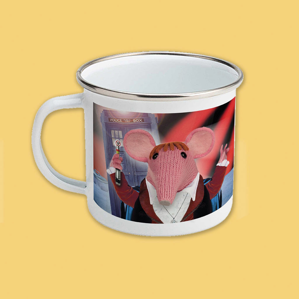 DoppelClangers - Third Doctor Enamel Mug