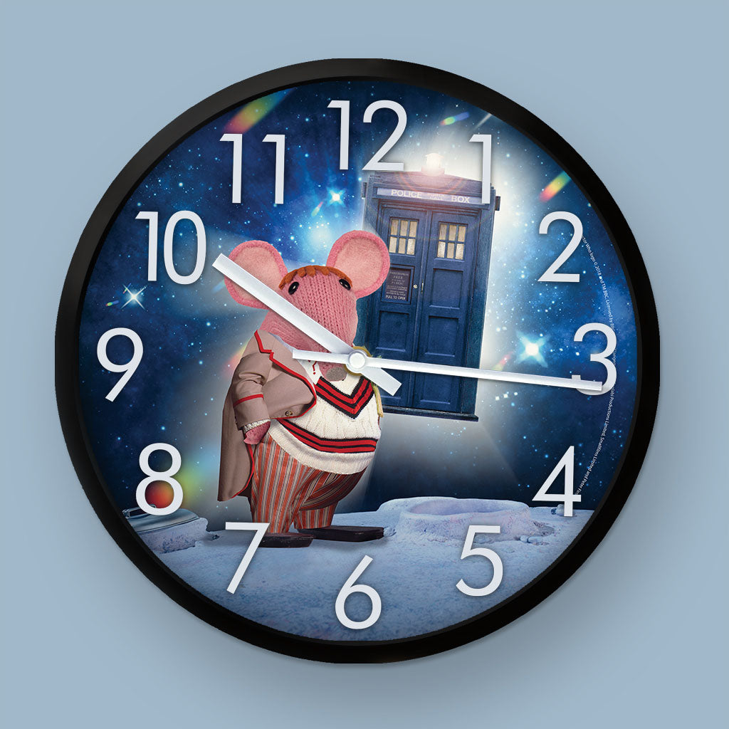 DoppelClangers - Fifth Doctor Clock