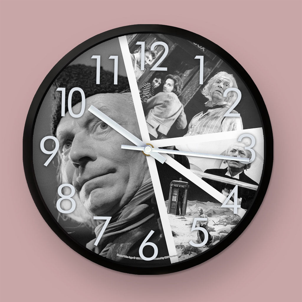 First Doctor Photographic Clock