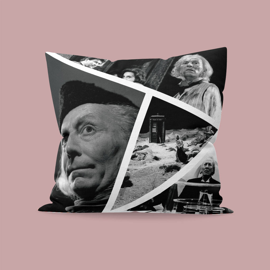 First Doctor Photographic Cushion