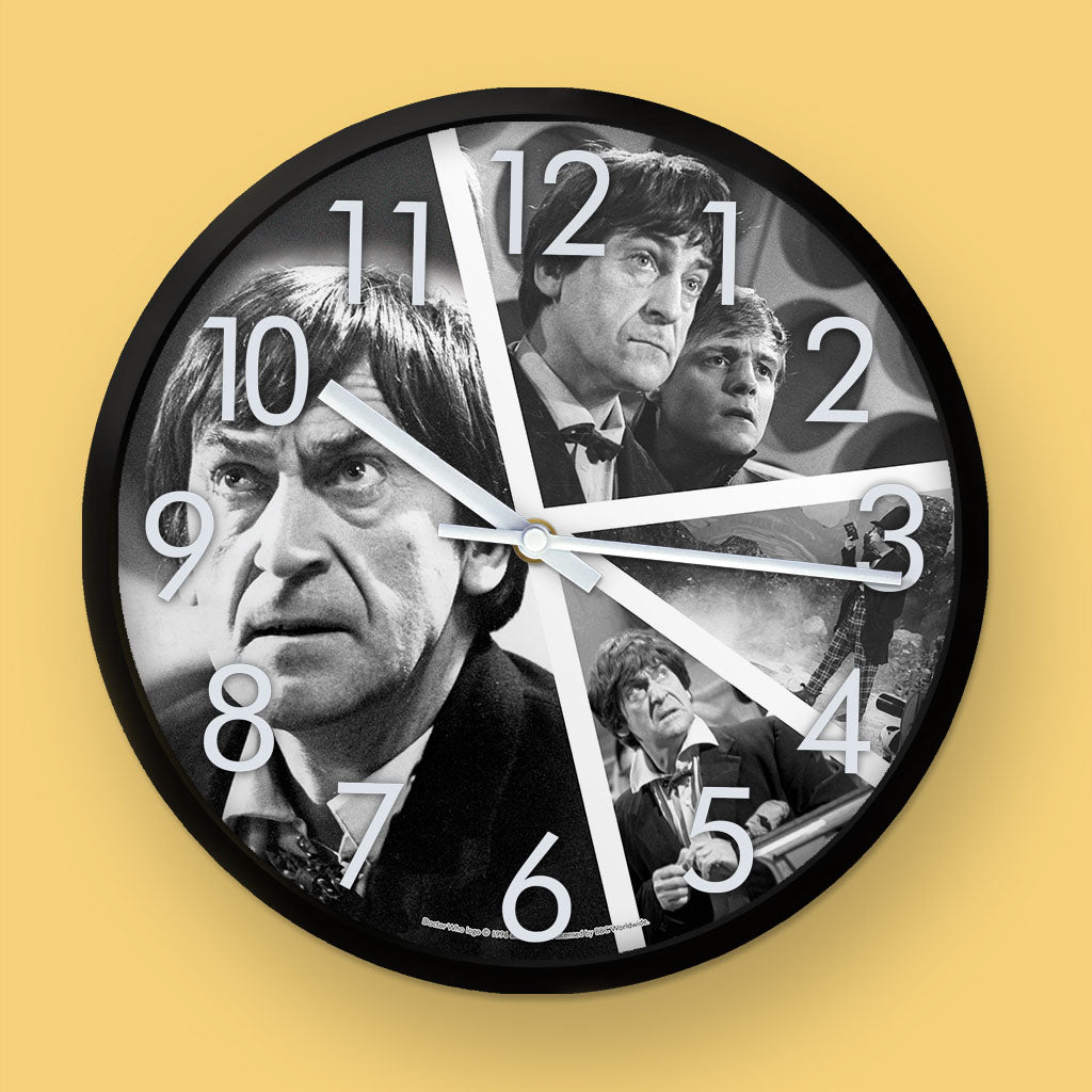 Second Doctor Photographic Clock