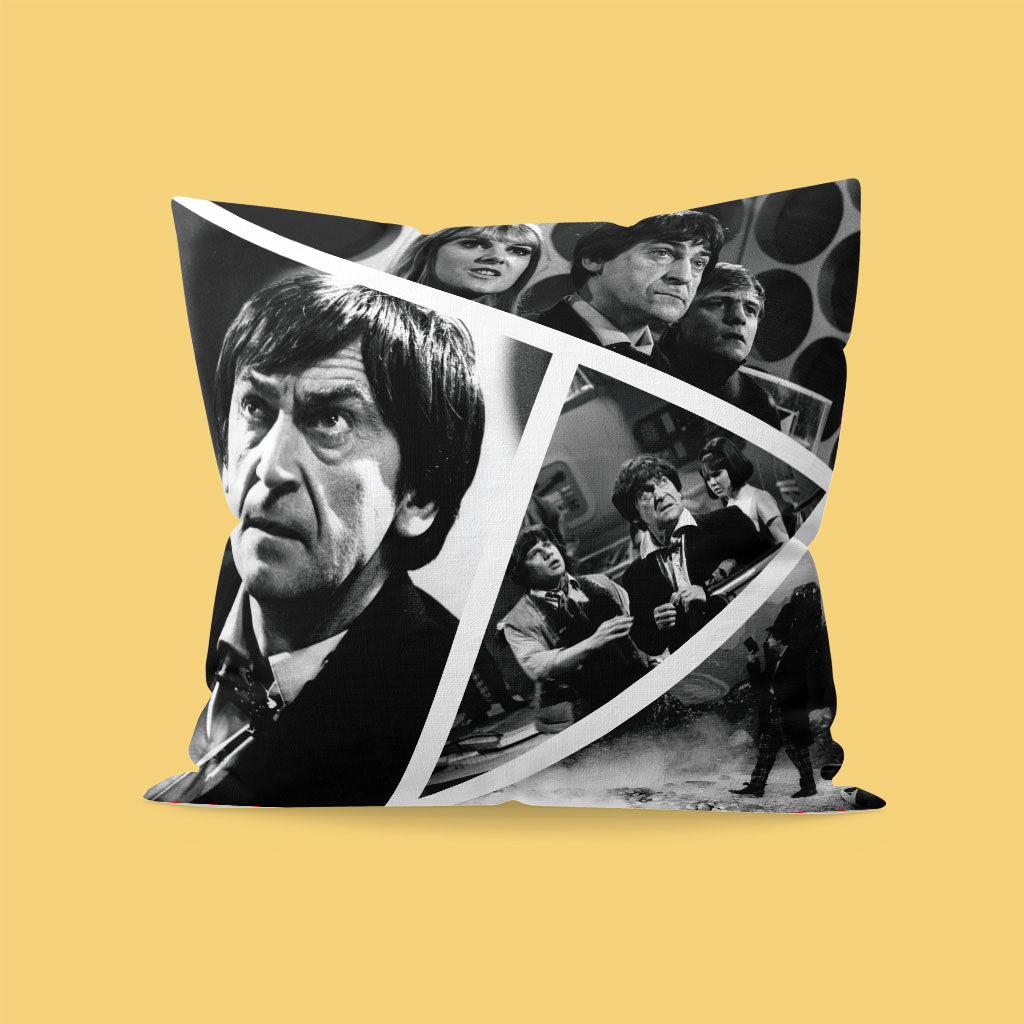 Second Doctor Photographic Cushion