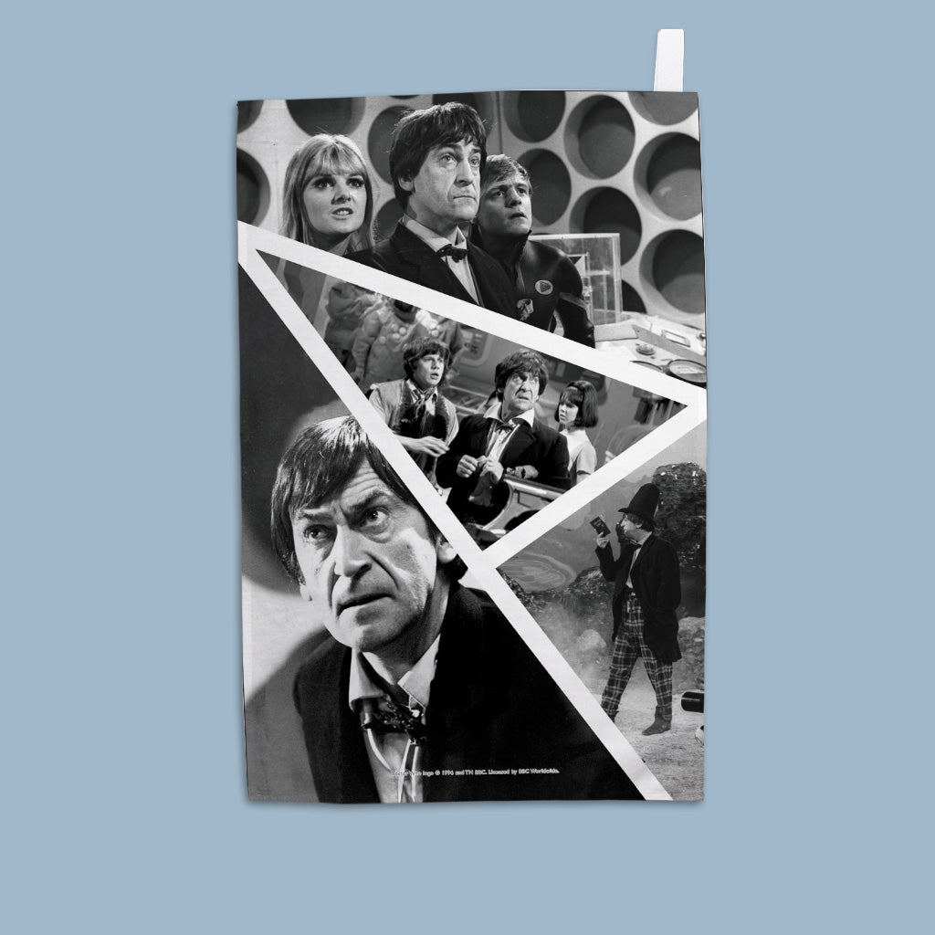 Second Doctor Photographic Tea Towel