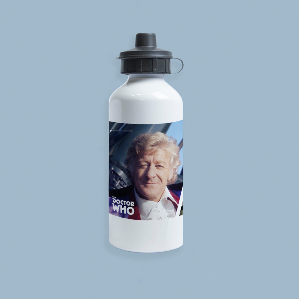 Third Doctor Photographic Water Bottle