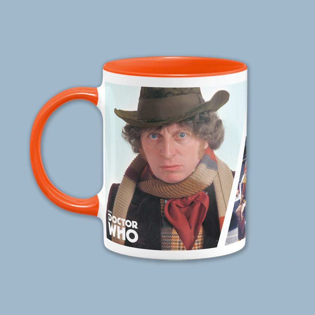 Fourth Doctor Photographic Coloured Insert Mug