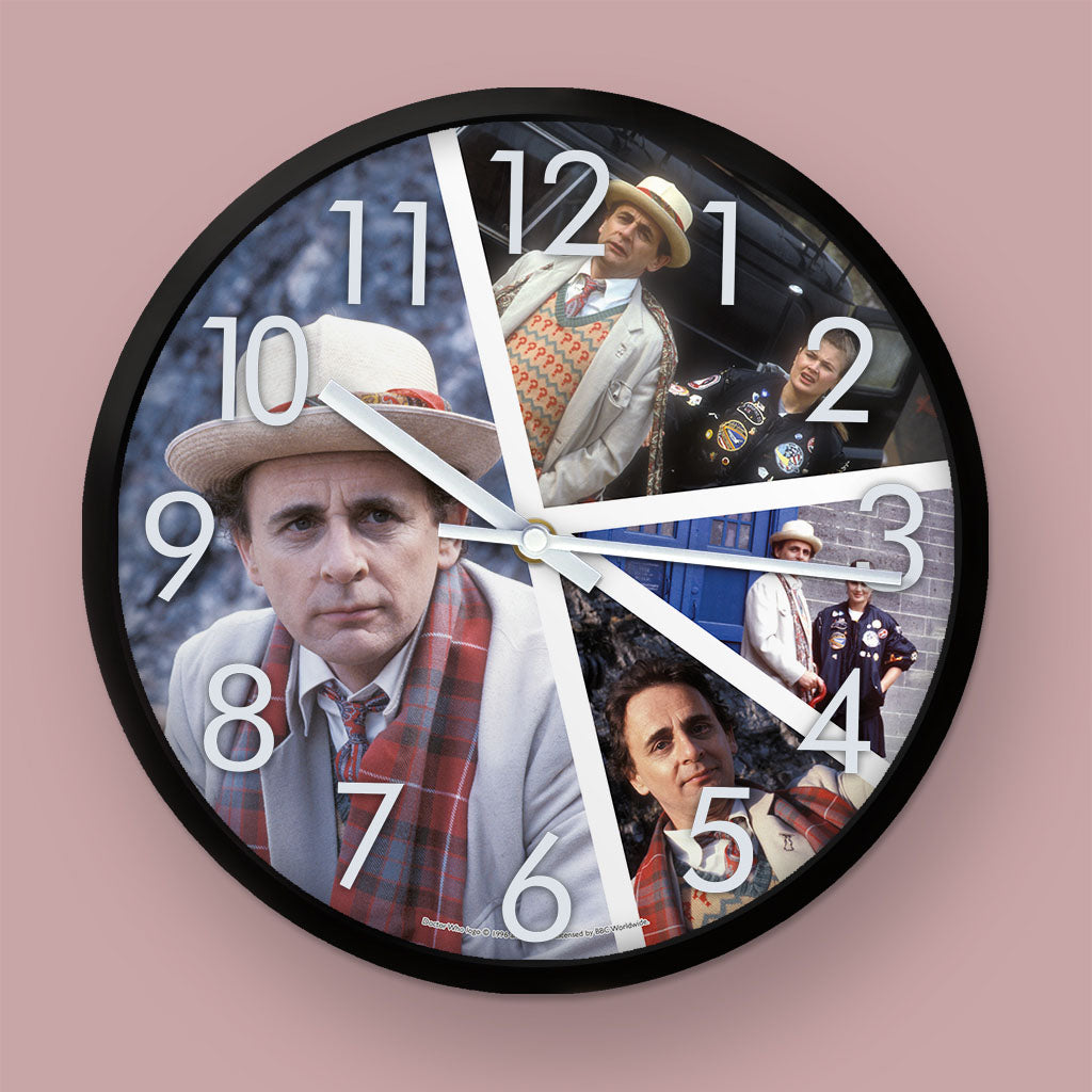 Seventh Doctor Photographic Clock