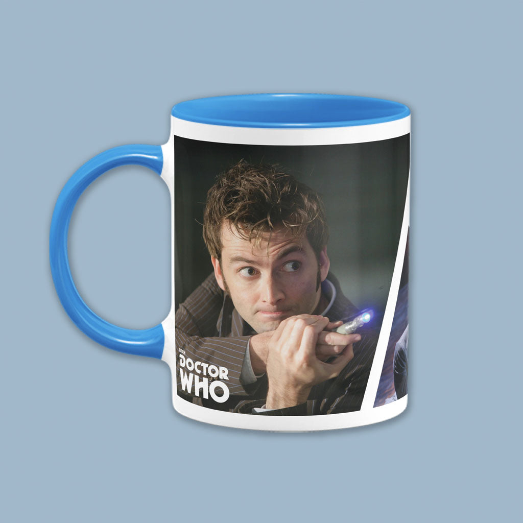 Tenth Doctor Photographic Coloured Insert Mug