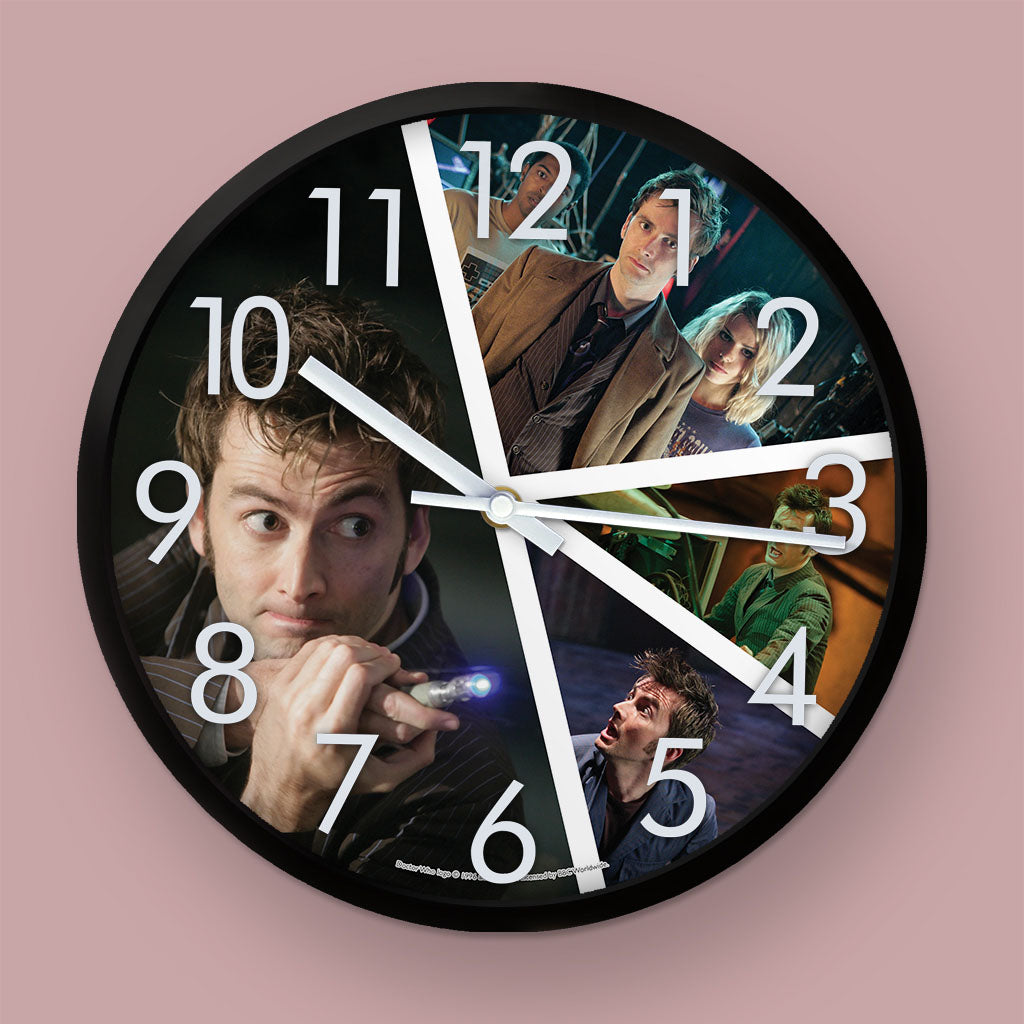 Tenth Doctor Photographic Clock