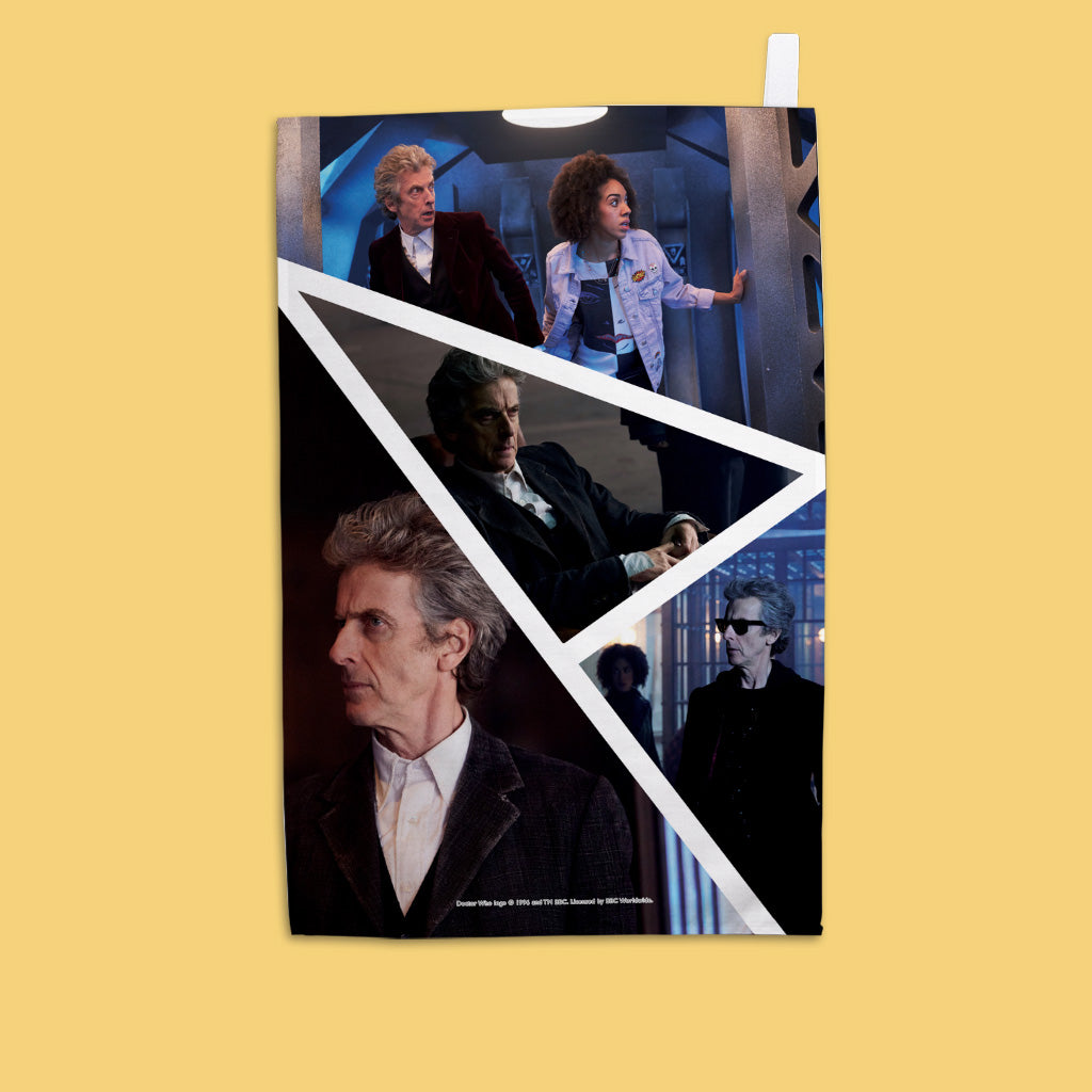 Twelfth Doctor Photographic Tea Towel