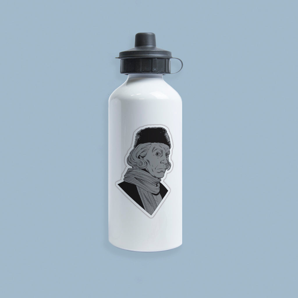 First Doctor Comic Water Bottle