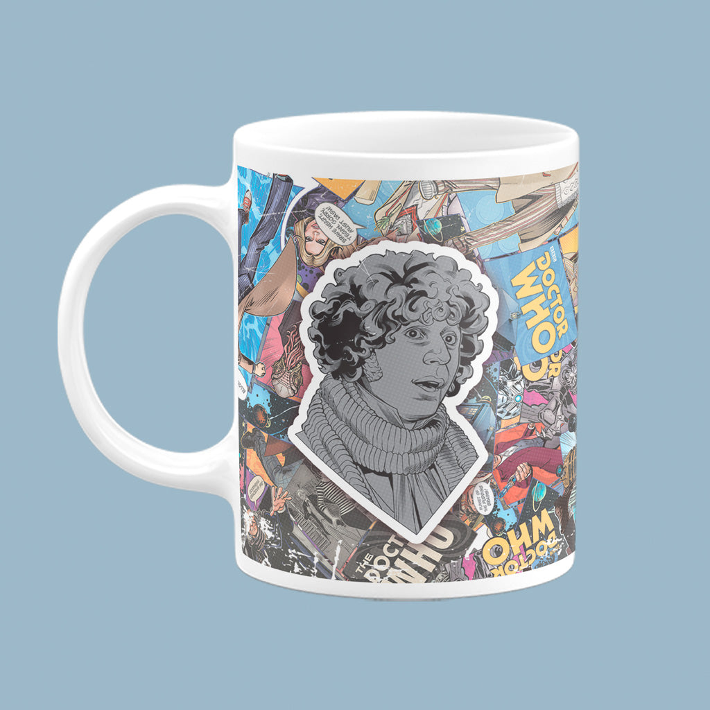 Fourth Doctor Comic Mug