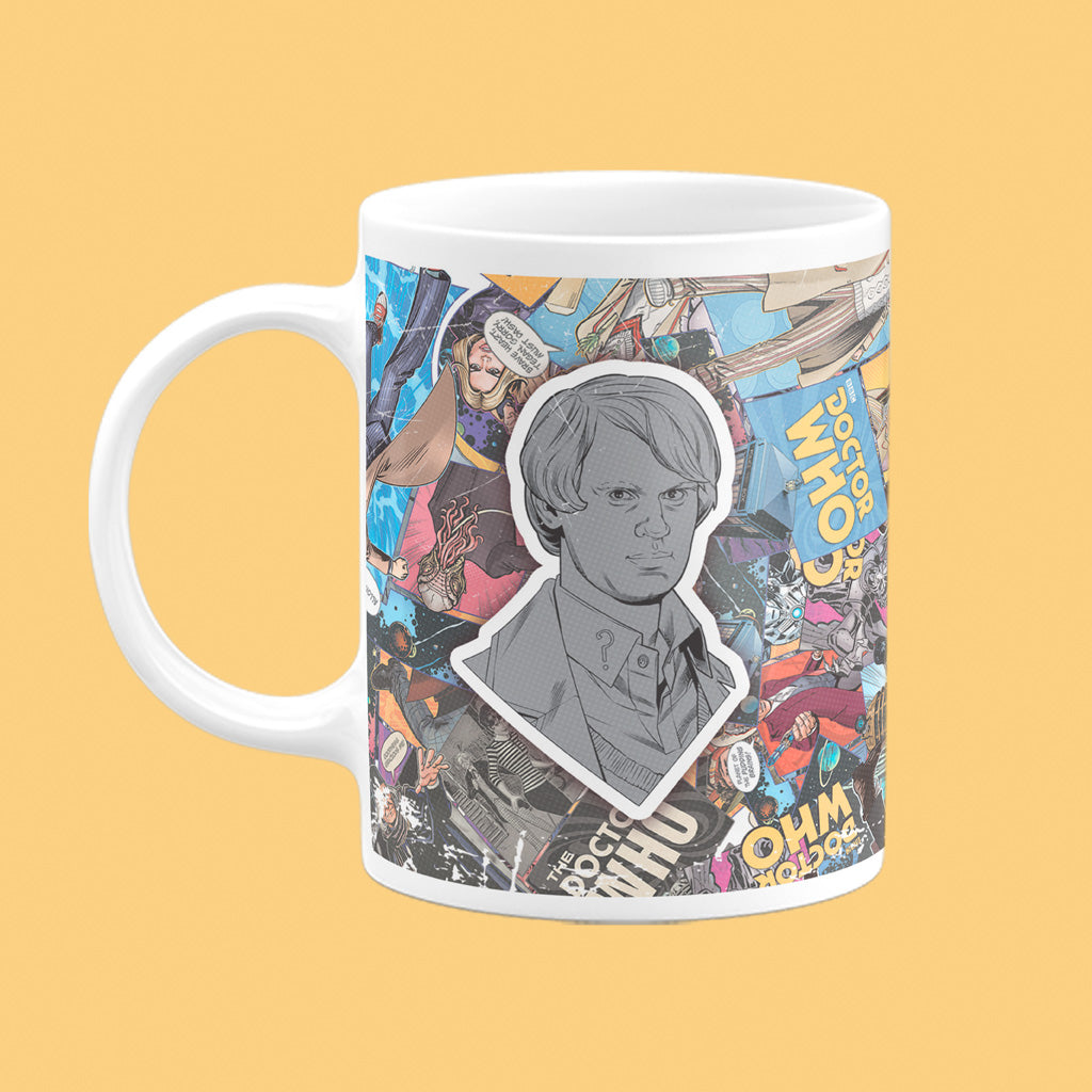 Fifth Doctor Comic Mug