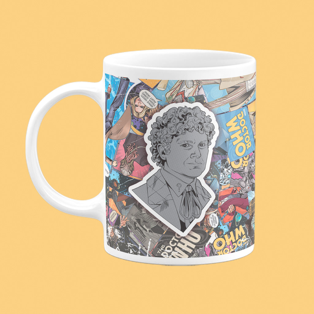Sixth Doctor Comic Mug