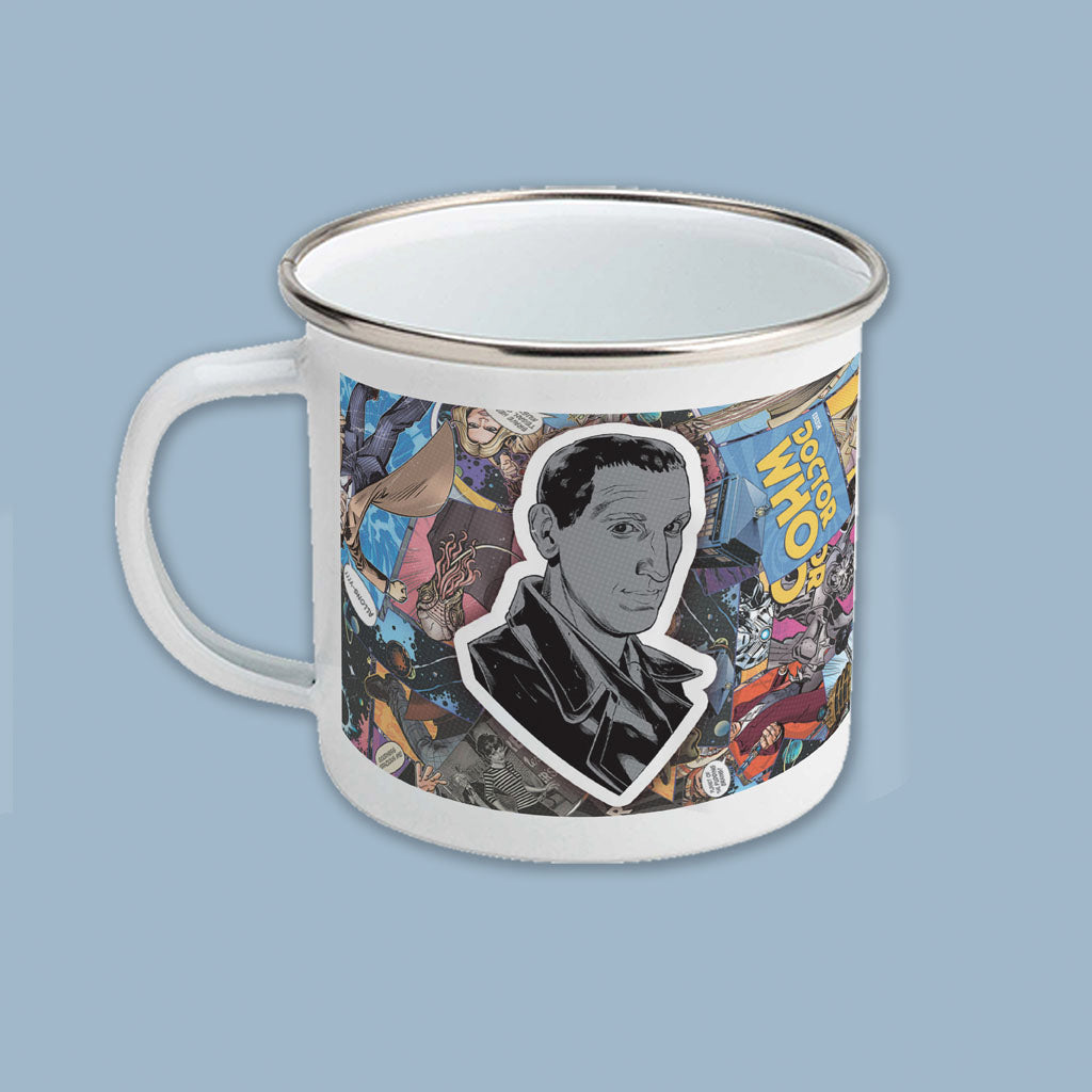 Ninth Doctor Comic Enamel Mug