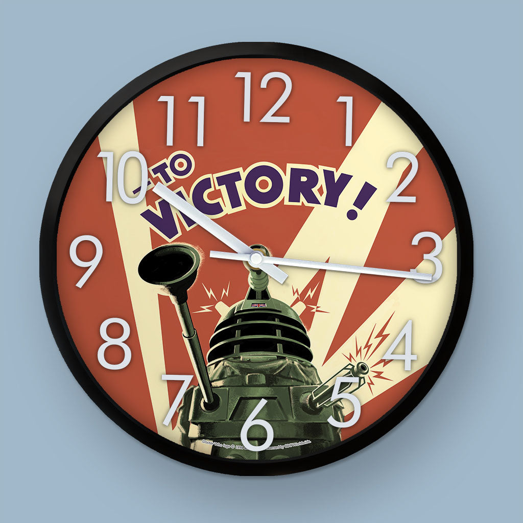 Dalek 'TO VICTORY!' Clock