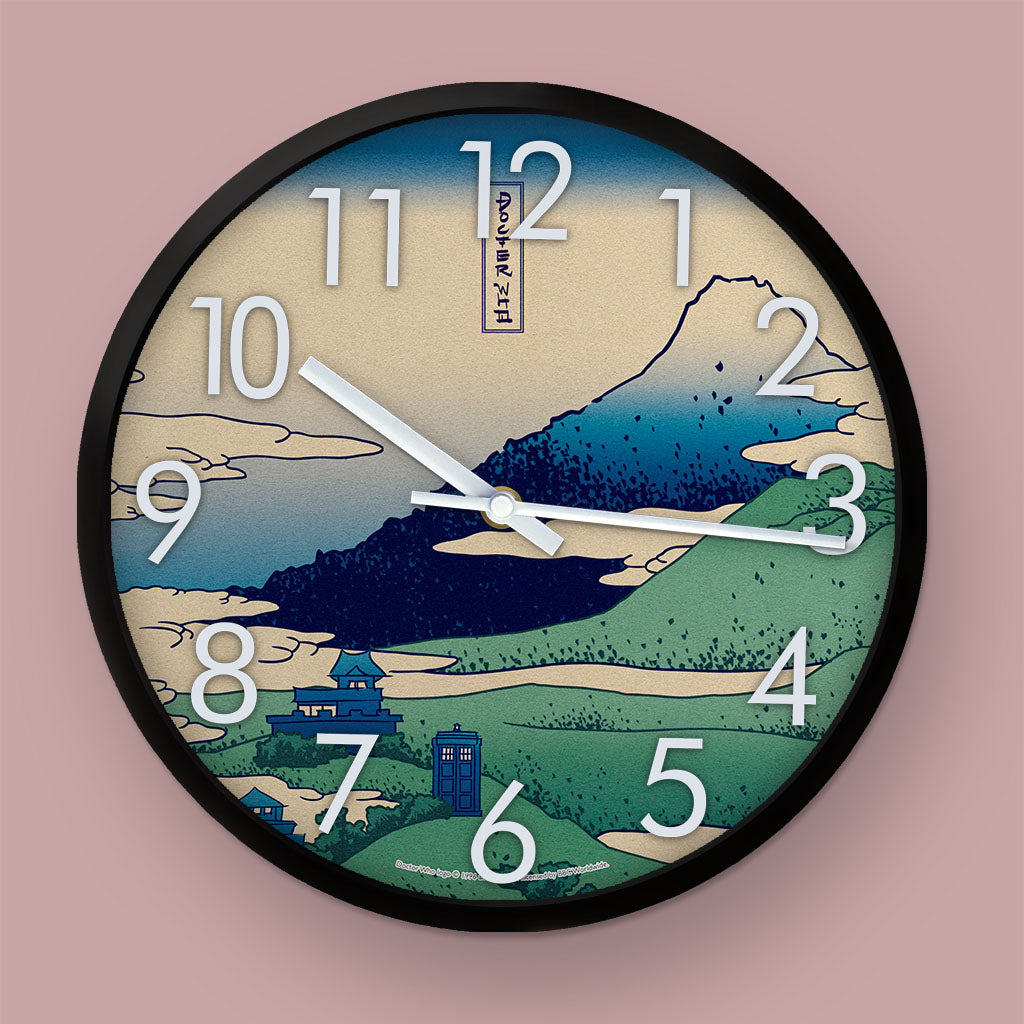 Doctor Who - Hokusai Clock