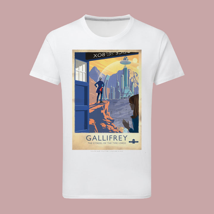 Gallifrey Travel Poster T-Shirt