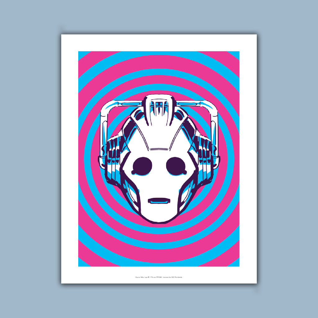 Gridlock Cyberman Art Print