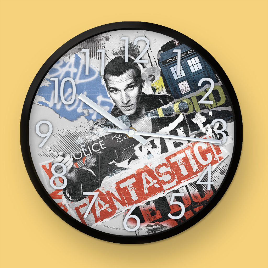 Ninth Doctor Clock