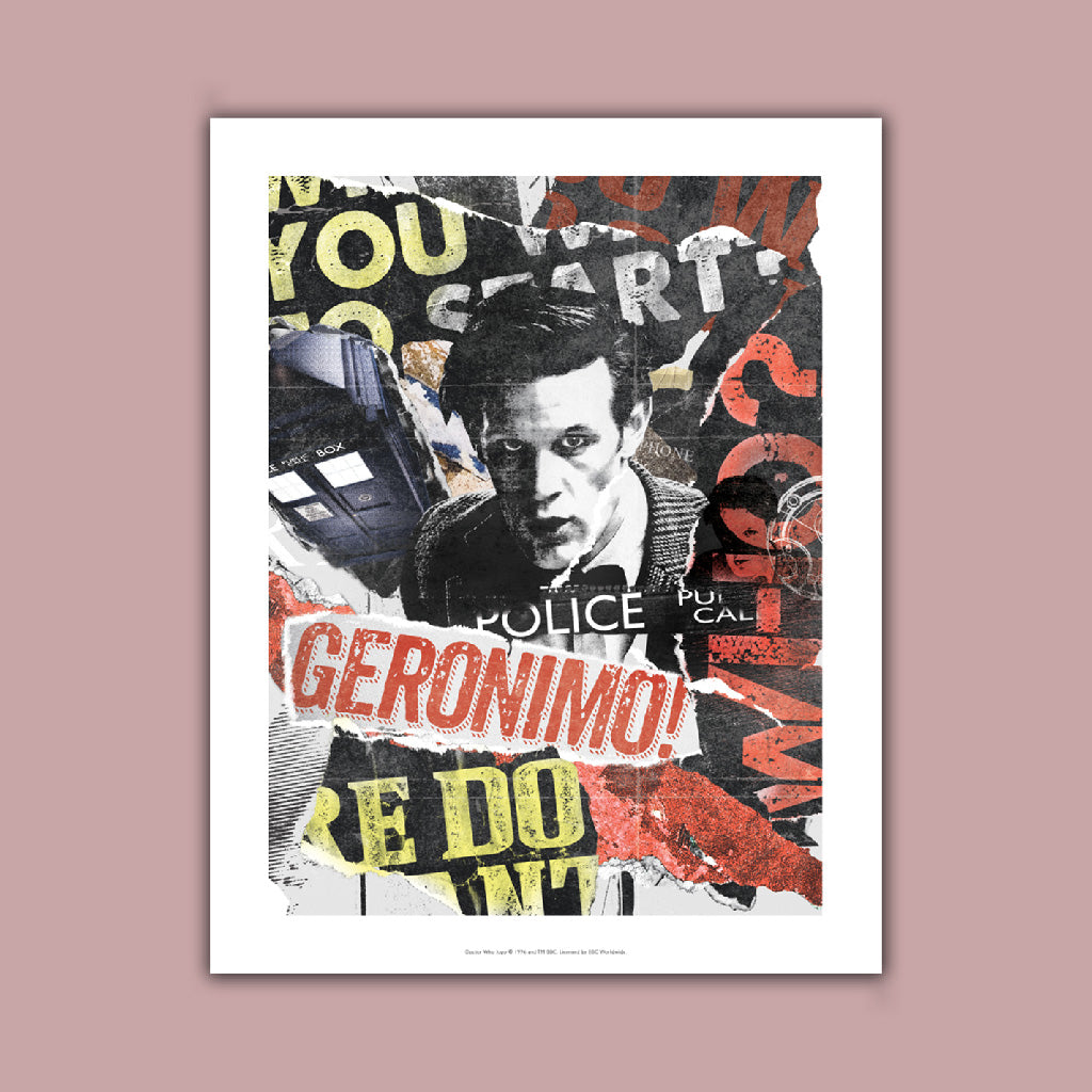 Eleventh Doctor Art Print