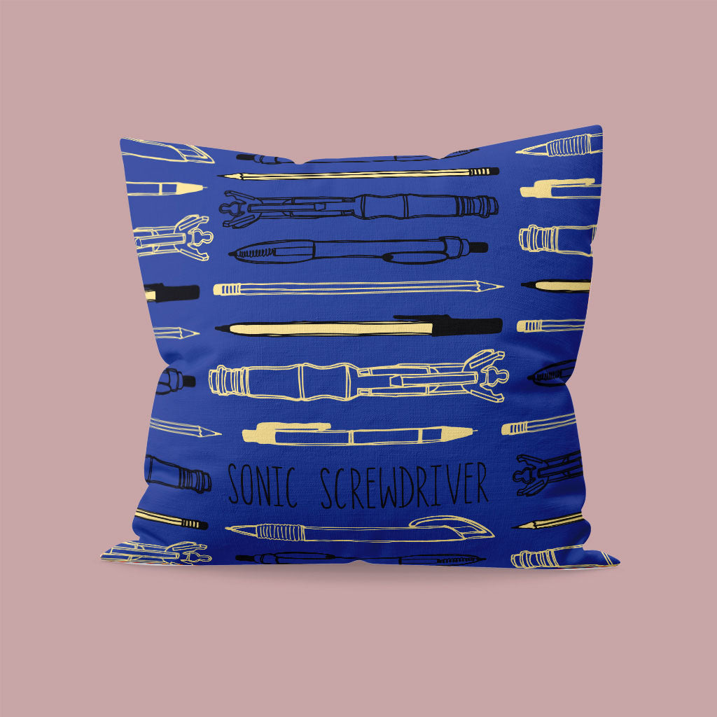 Who Home Handmade Sonic Screwdriver Cushion